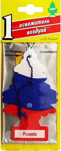 CAR-FRESHNER Ароматизатор Ёлочка "Российский флаг" (Russian Flag)