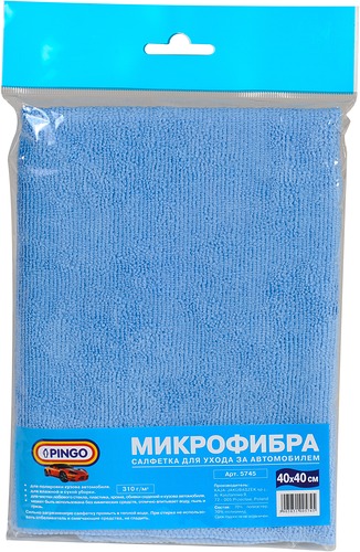 Салфетка из микрофибры, размер 40 х 40 см